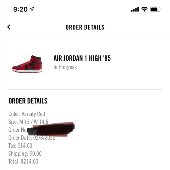 Jordan Retro 1 High 85 Men’s Size 13 - Picture 8 of 8